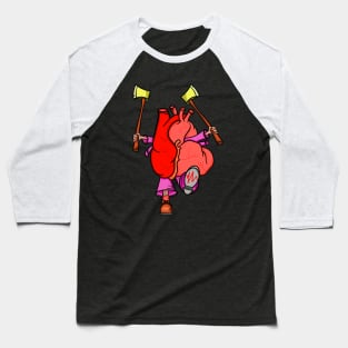 Heart Attack Baseball T-Shirt